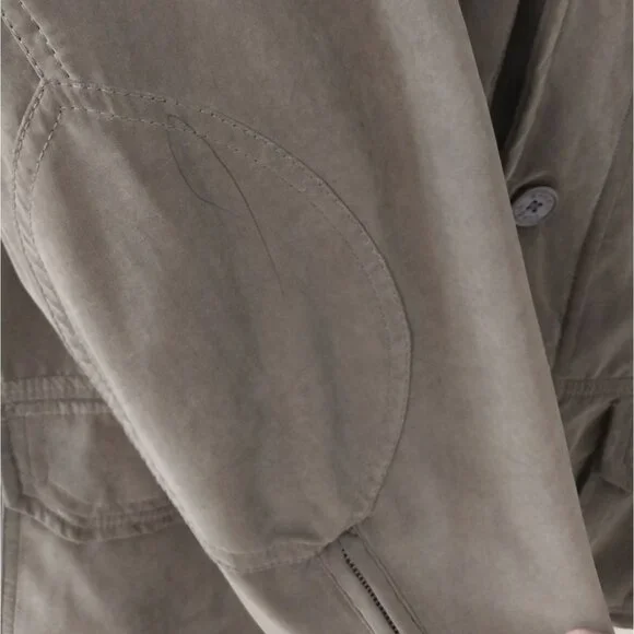 Mauro Ferrini Olive Green Faux Suede Utility Jacket Men's Sz XXL - Picture 9 of 16